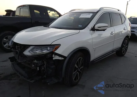 2017 Nissan Rogue Sl z USA, uszkodzony, nr VIN JN8AT2MT0HW399078